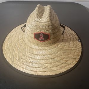 New Era MLB LA Angels Straw Hat